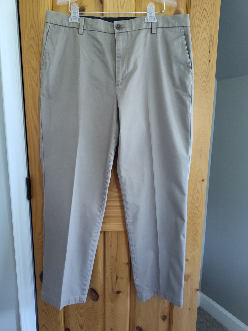 Dockers Khaki Flat-Front Chinos - Light Tan